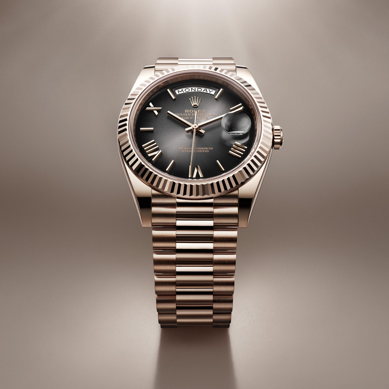 rolex Day-Date in Platinum, M128236-0018 - Globaltimepieces