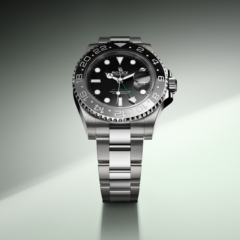 rolex GMT-Master II in 18 ct white gold, M126729VTNR-0001 - Globaltimepieces