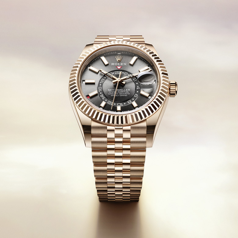 rolex Sky-Dweller in 18 ct yellow gold, M336938-0008 - Globaltimepieces