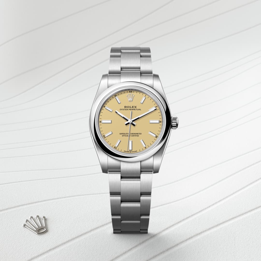 rolex Oyster Perpetual in Oystersteel, M124200-0007 - Globaltimepieces