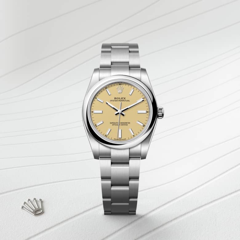 rolex Oyster Perpetual in Oystersteel, M124200-0007 - Globaltimepieces