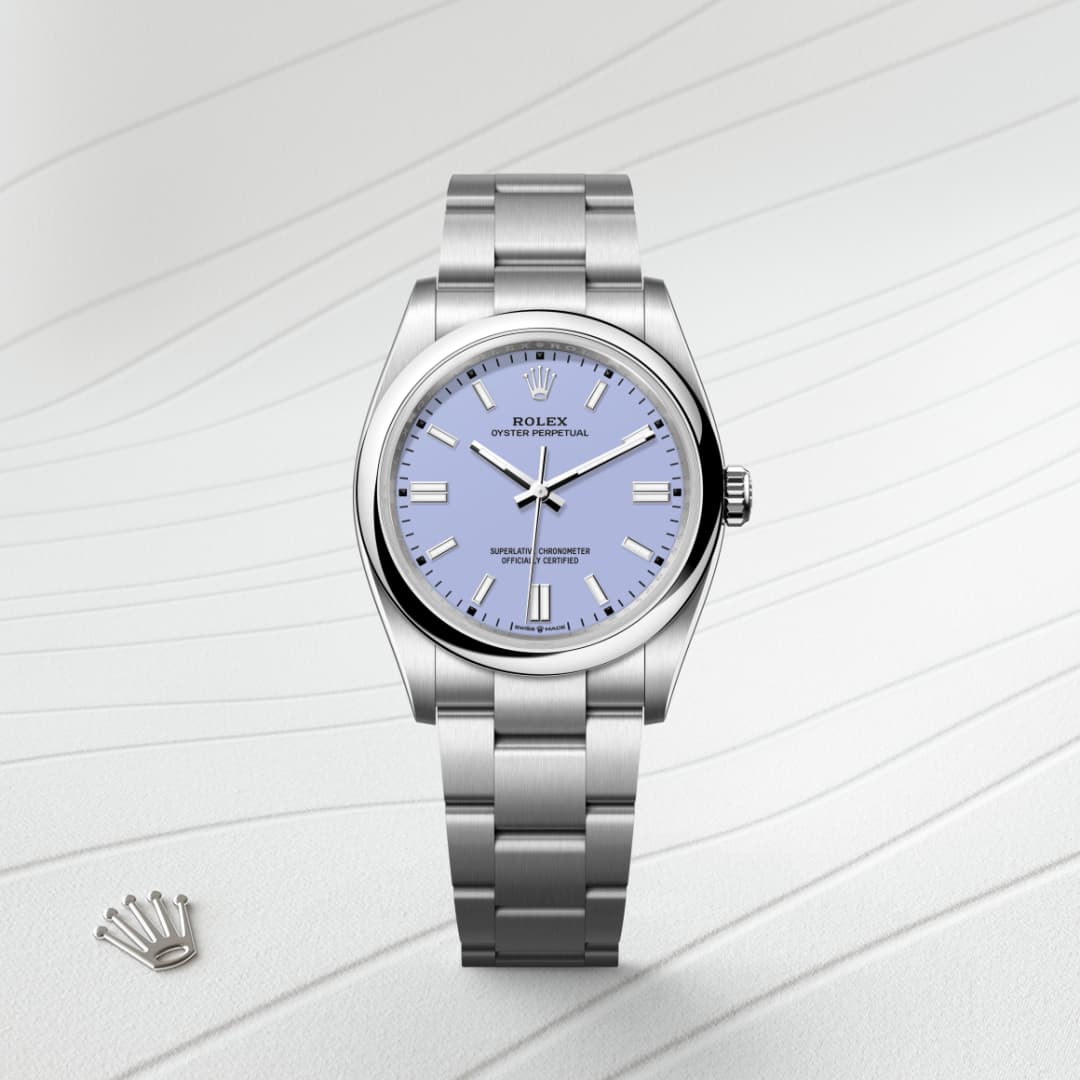 rolex Oyster Perpetual in Oystersteel, M126000-0013 - Globaltimepieces