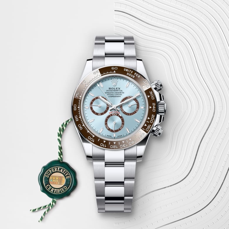 rolex Cosmograph Daytona in Platinum, M126506-0001 - Globaltimepieces