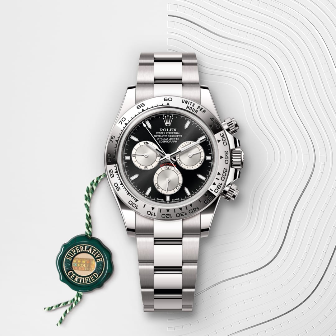 rolex Cosmograph Daytona in 18 ct white gold, M126509-0001 - Globaltimepieces