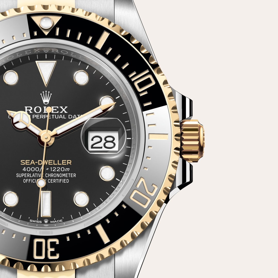 rolex Sea-Dweller in Yellow Rolesor - combination of Oystersteel and yellow gold, M126603-0001 - Globaltimepieces