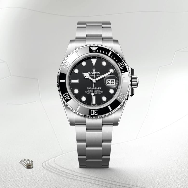 rolex Submariner in Oystersteel, M126610LN-0001 - Globaltimepieces