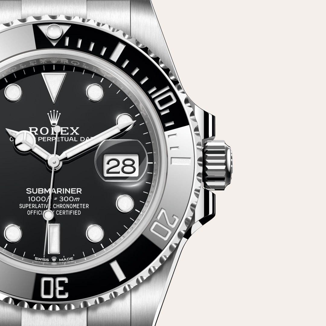 rolex Submariner in Oystersteel, M126610LN-0001 - Globaltimepieces