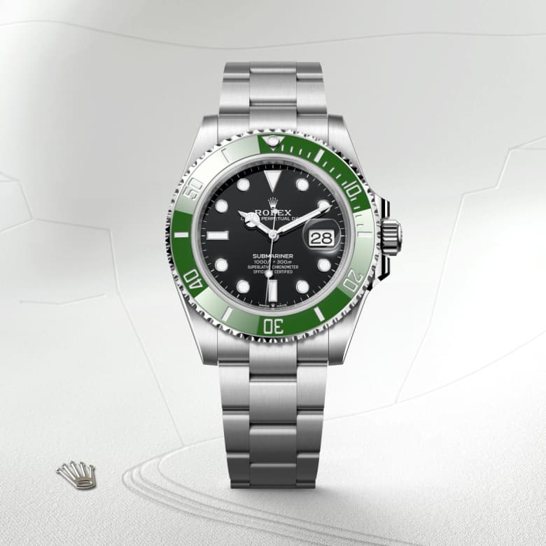 rolex Submariner in Oystersteel, M126610LV-0002 - Globaltimepieces