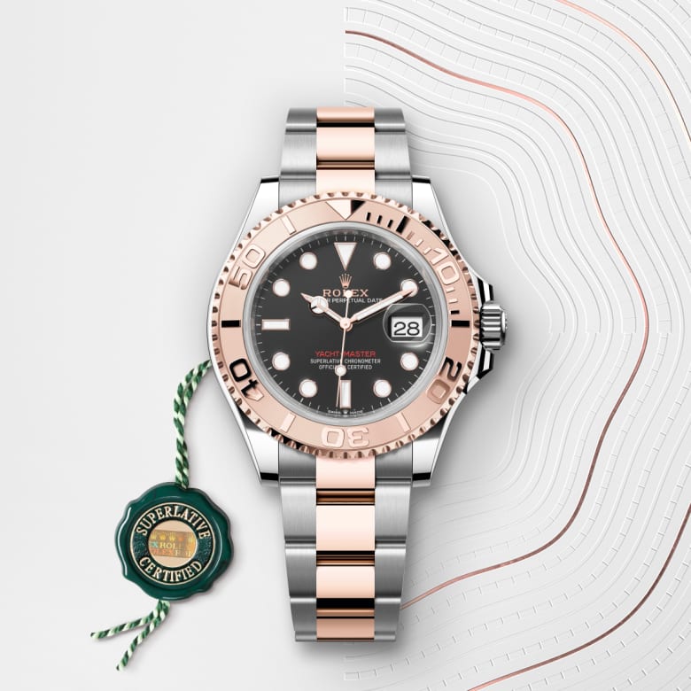 rolex Yacht-Master in Everose Rolesor - combination of Oystersteel and Everose gold, M126621-0002 - Globaltimepieces