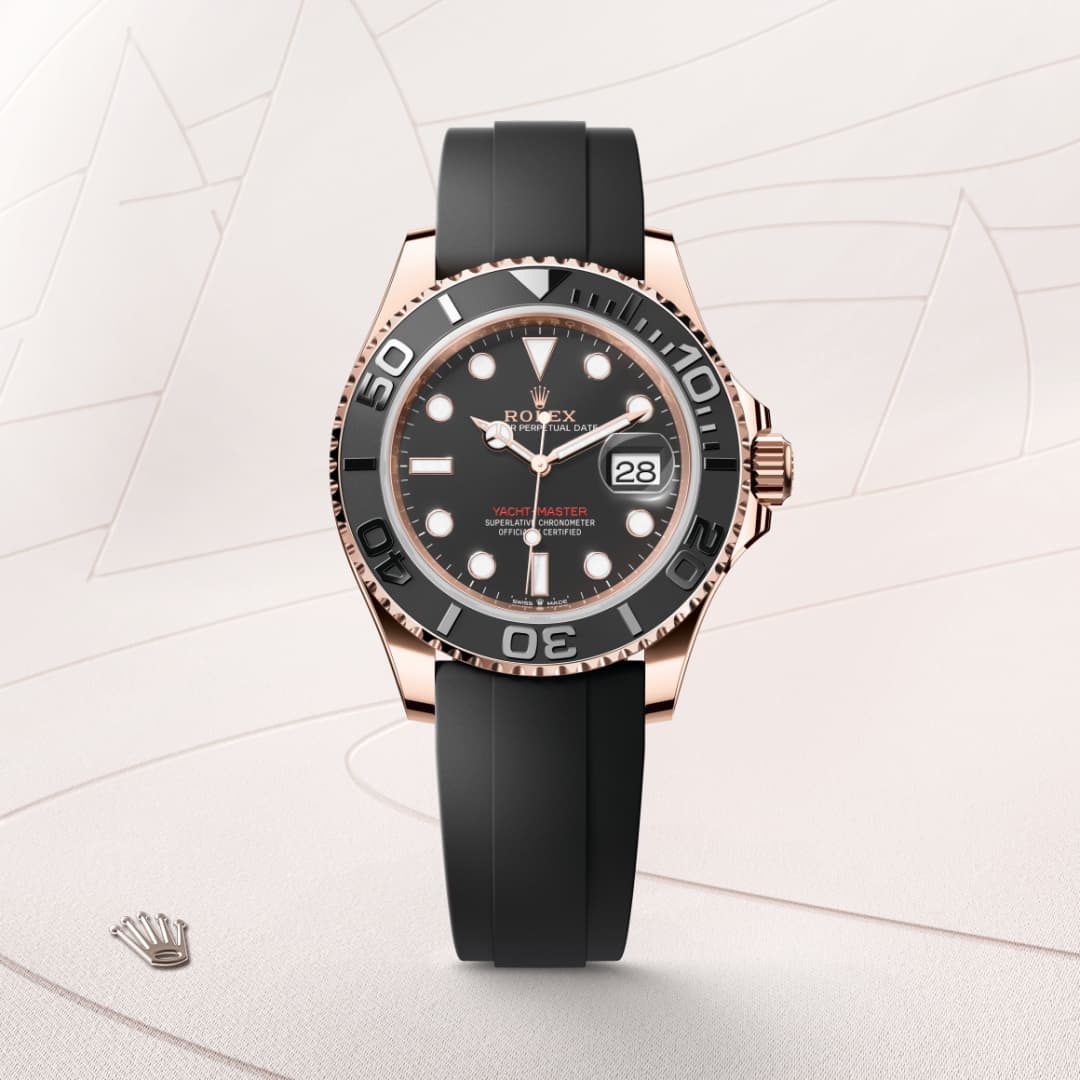 rolex Yacht-Master in 18 ct Everose gold, M126655-0002 - Globaltimepieces