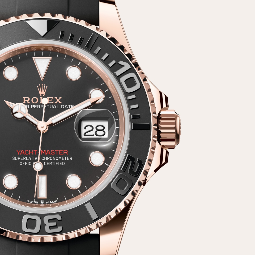 rolex Yacht-Master in 18 ct Everose gold, M126655-0002 - Globaltimepieces