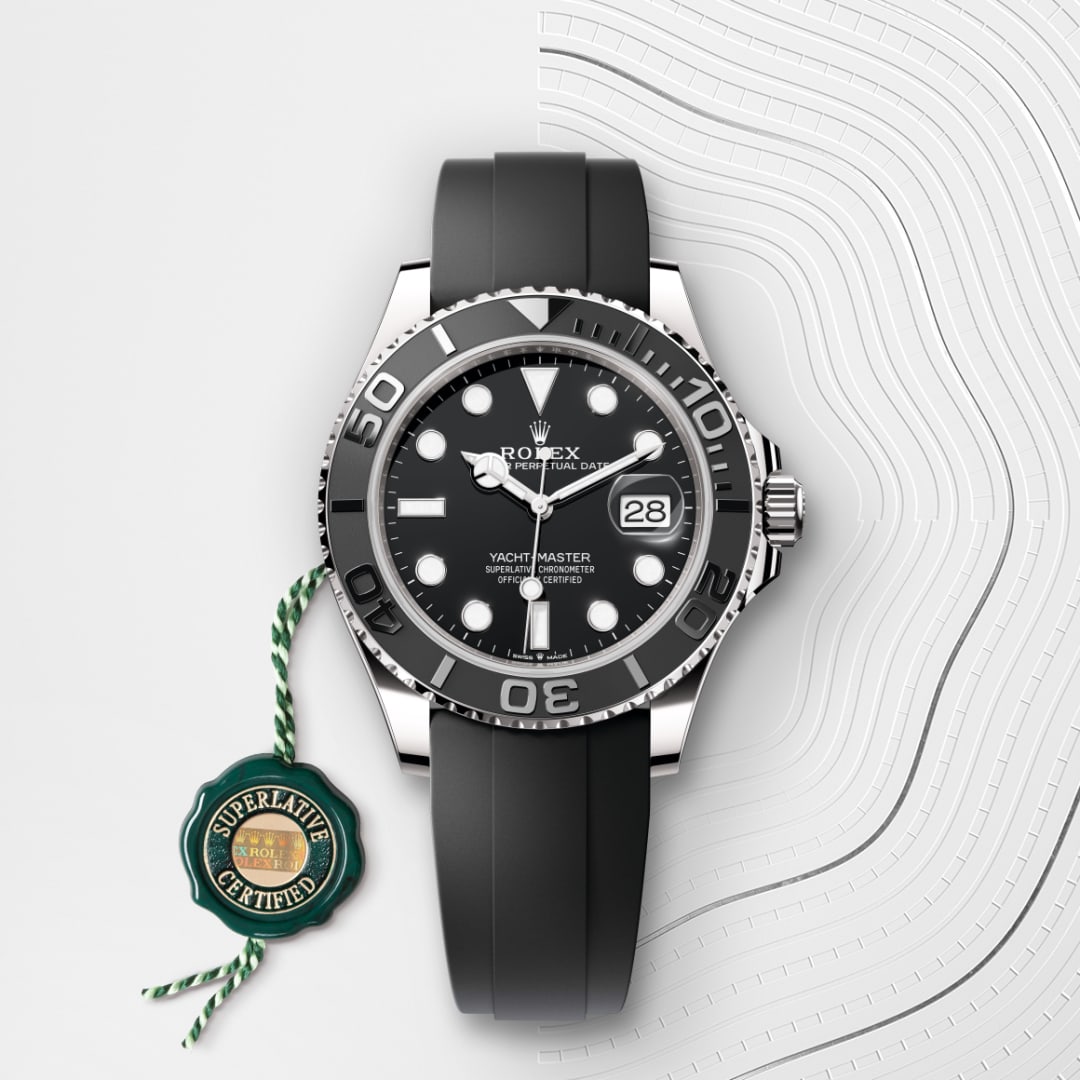 rolex Yacht-Master in 18 ct white gold, M226659-0002 - Globaltimepieces