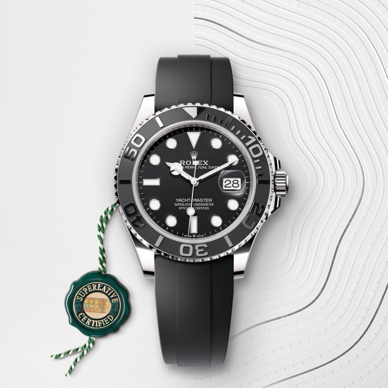 rolex Yacht-Master in 18 ct white gold, M226659-0002 - Globaltimepieces