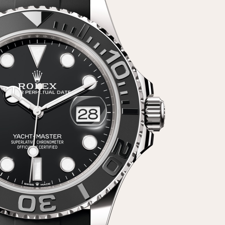 rolex Yacht-Master in 18 ct white gold, M226659-0002 - Globaltimepieces