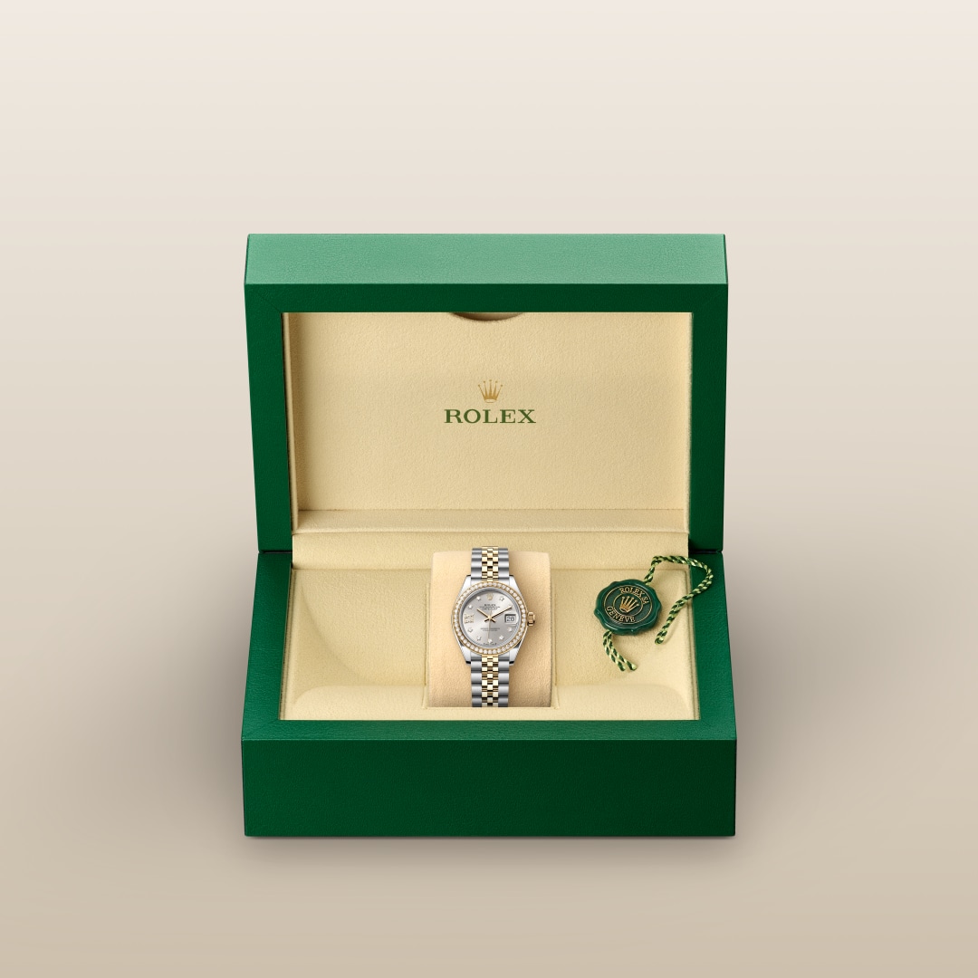 rolex Lady-Datejust in Yellow Rolesor - combination of Oystersteel and yellow gold, M279383RBR-0003 - Globaltimepieces