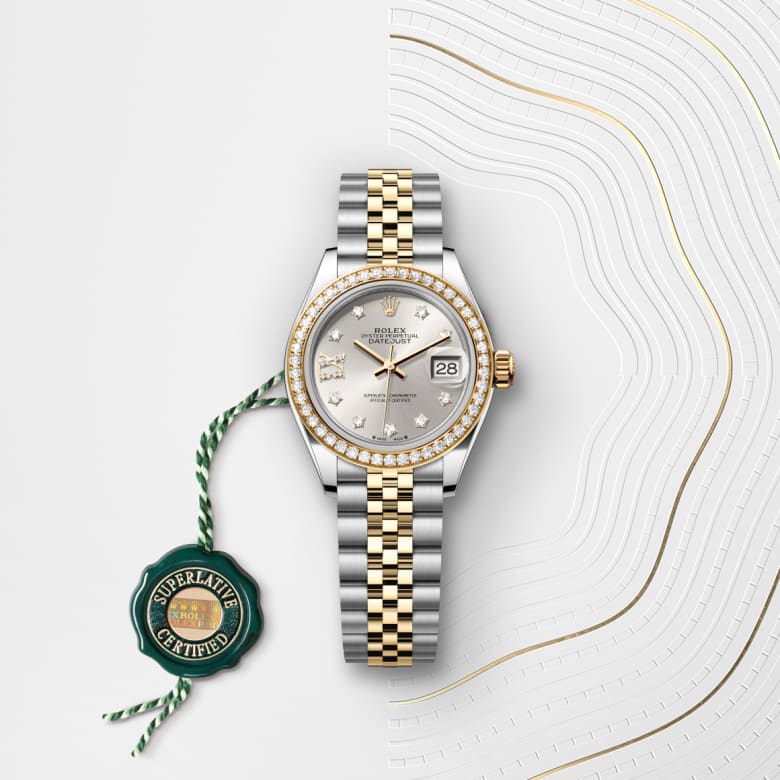 rolex Lady-Datejust in Yellow Rolesor - combination of Oystersteel and yellow gold, M279383RBR-0003 - Globaltimepieces