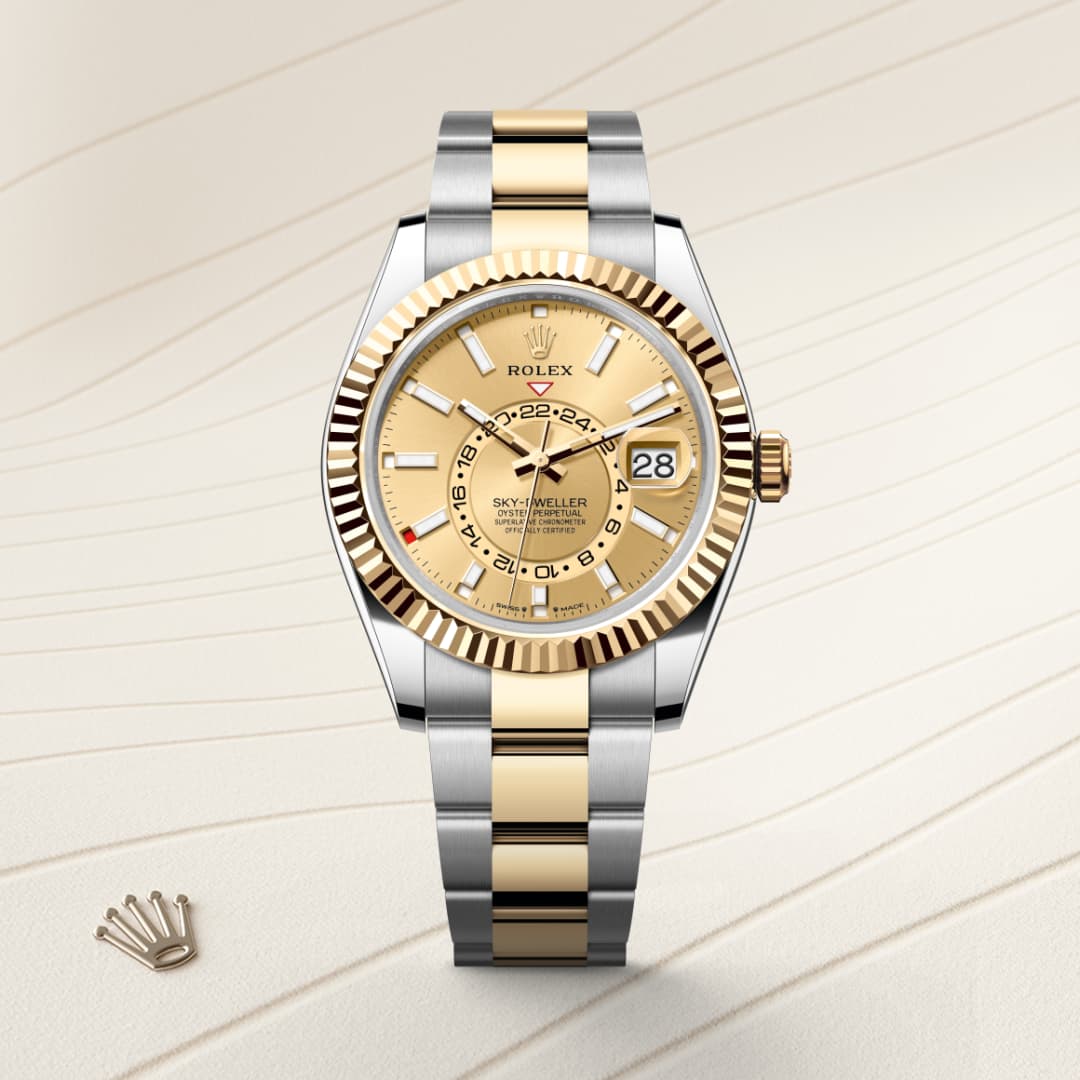 rolex Sky-Dweller in Yellow Rolesor - combination of Oystersteel and yellow gold, M336933-0001 - Globaltimepieces