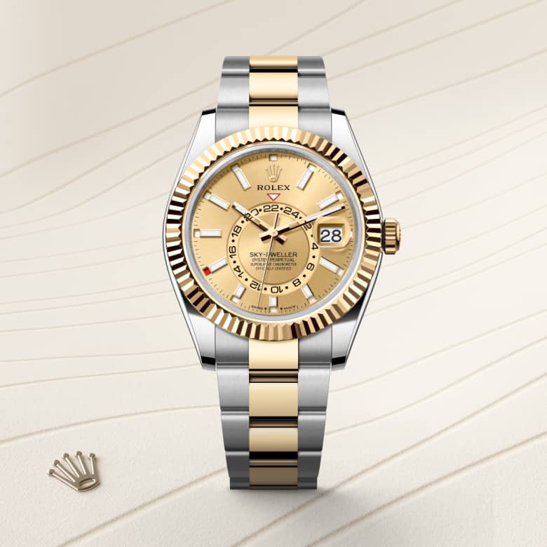 rolex Sky-Dweller in Yellow Rolesor - combination of Oystersteel and yellow gold, M336933-0001 - Globaltimepieces