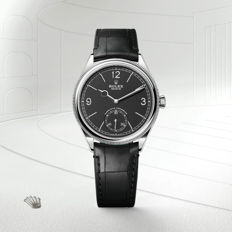 rolex 1908 in 18 ct white gold, M52509-0002 - Globaltimepieces