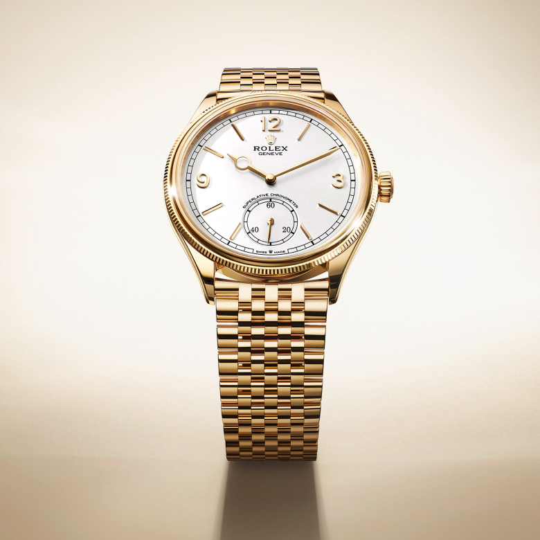 rolex 1908 in 18 ct yellow gold, M52508-0008 - Globaltimepieces