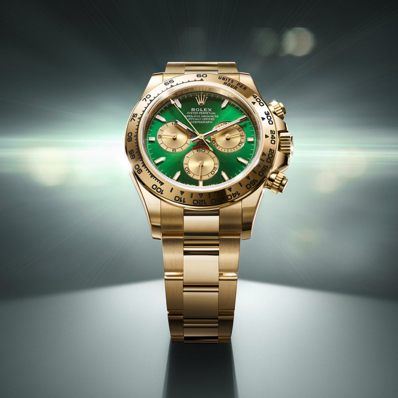 Rolex Cosmograph Daytona腕錶18K黃金款，M126518LN-0014 - Globaltimepieces